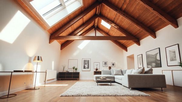 Transformez vos combles en un espace de vie tendance avec Harnois